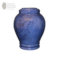 Mono-Deep Blue Memorial Urna