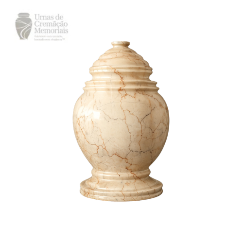 Whispering Veins Alabaster Urn