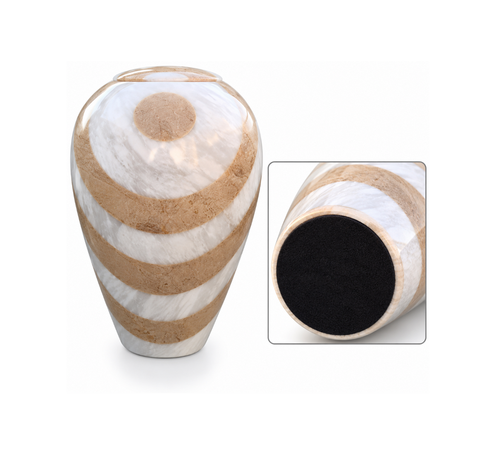 Artistic Marble Memorial Urns for Human Remains