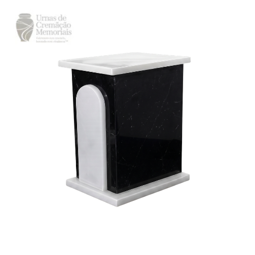 Rectangle  Black Granite White Dual