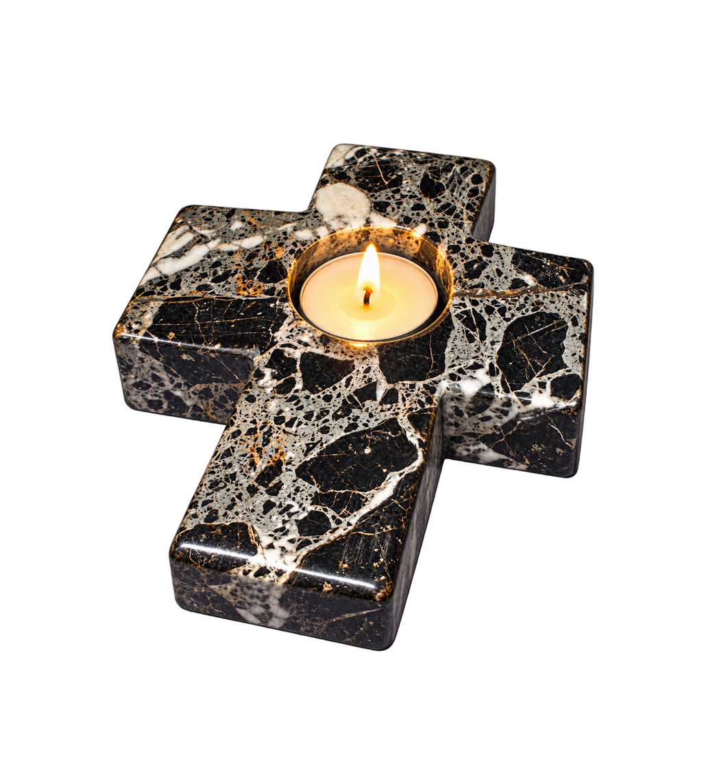 Cross Tealight Candle Holder