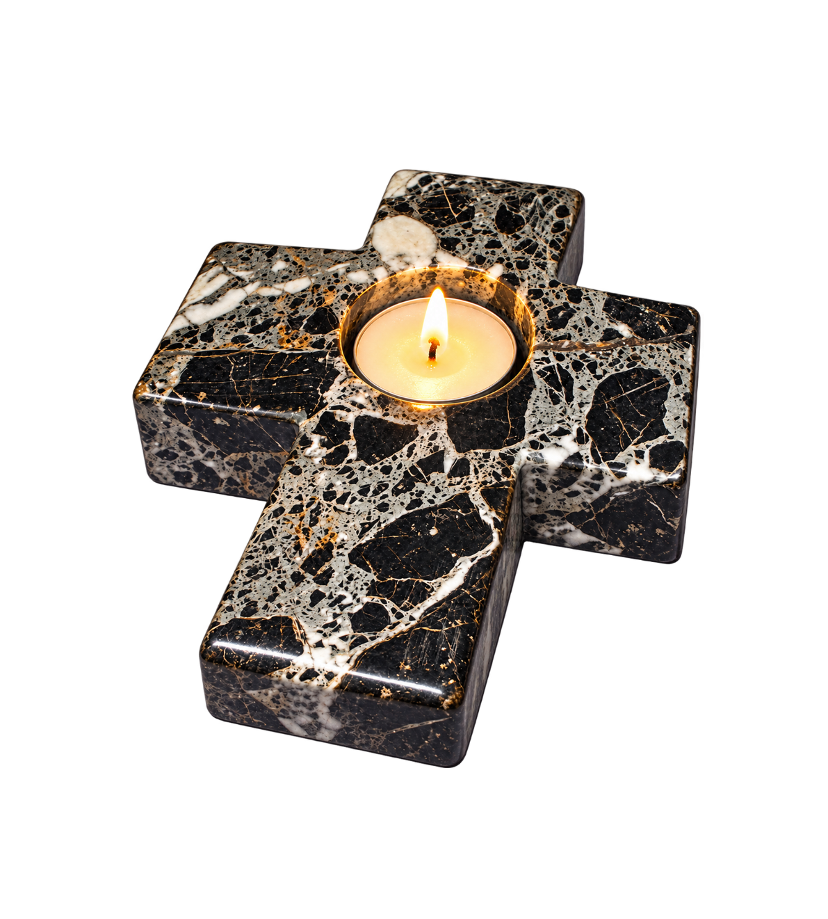 Cross Tealight Candle Holder