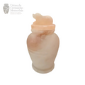 Peaceful Dog Pet Himalayan Rock Salt Urn