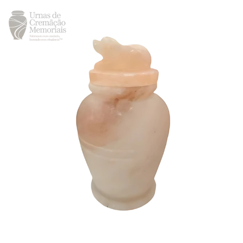 Peaceful Dog Pet Himalayan Rock Salt Urn