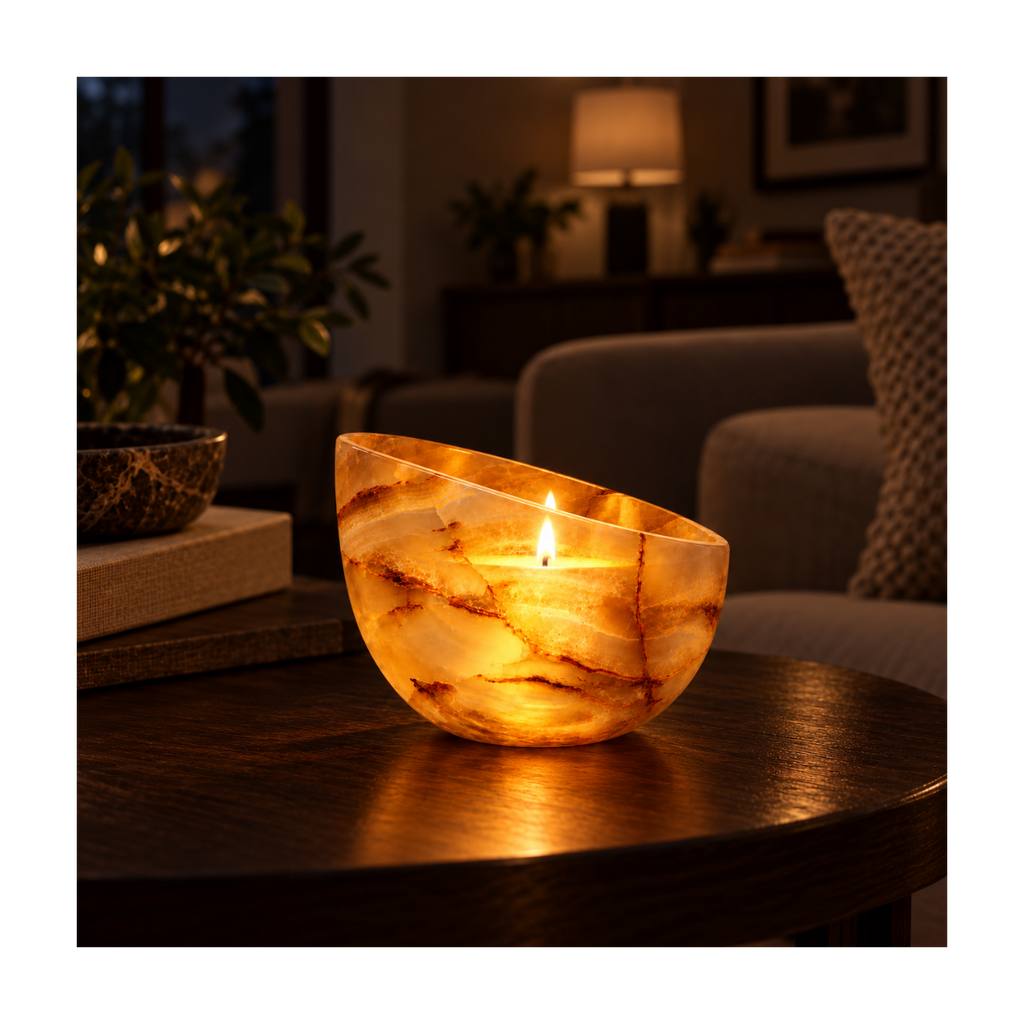 Onyx Votive Candle holder